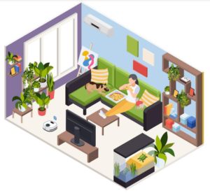 مدیریت فضای کوچک در آپارتمان