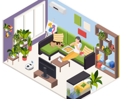 مدیریت فضای کوچک در آپارتمان